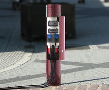 Parc Paris tamper-proof power supply bollard