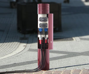 Parc Paris tamper-proof power supply bollard