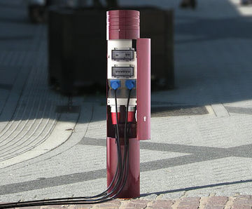 Parc Paris tamper-proof power supply bollard