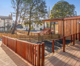 Non-Slip Decking For Early Years Eco School Building - on this page