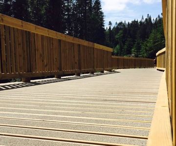 Boardwalk Heritage - Scandinavian Redwood Pine anti-slip boardwalk decking