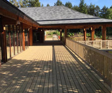Non-Slip Decking For Center Parcs