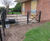 Traditional style metal field gates - made to order metal gates 1