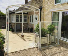 Garden Arches - steel garden arch for climbing plants and entrances