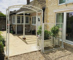 Garden Arches - steel garden arch for climbing plants and entrances