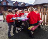 Holmfirth Junior - recycled plastic picnic table for children up to 8 years - on this page