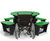 Calder - round recycled plastic wheelchair-accessible picnic table 0