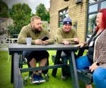 Bradshaw - recycled plastic wheelchair-accessible picnic table