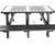 Otley - recycled plastic picnic table with activity top 4