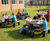 Rishworth - octagonal recycled plastic 8-seater picnic table 0