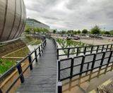 Recycled plastic boardwalks, fishing pegs and dipping platforms - on this page