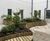 Raised timber planters with integrated bench seating for courtyards 2