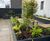 Aluminium planters and seating for hospital roof garden 0