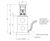 PUPS04 service unit - outdoor stainless steel retractable power supply 4