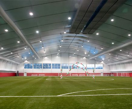 Prihoda Fabric Ducting - fabric air ducts for arena ventilation