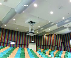 Prihoda Fabric Ducting - polyester air ducts for theatre and cinema use