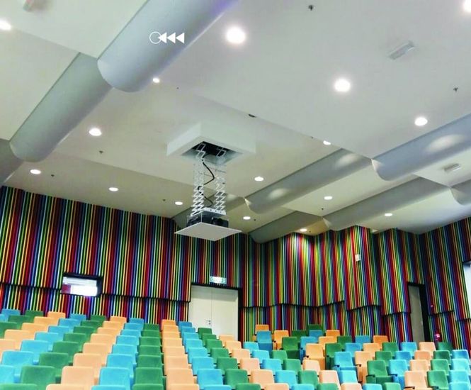 Prihoda Fabric Ducting - polyester air ducts for theatre and cinema use