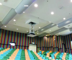 Prihoda Fabric Ducting - polyester air ducts for theatre and cinema use