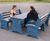 Stonehenge Dining Set - recycled plastic outdoor table and bench set 2