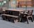 Quartermaster's Table Set - recycled plastic outdoor dining furniture set 1