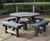 Outdoor Furniture Cushions - recycled foam outdoor bench seat pad 2