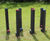 Square Stilts - recycled plastic playground balance posts for schools 1