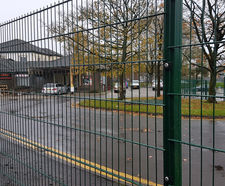 Urban DB-8 security mesh fencing