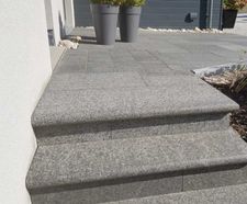 Imperial - granite and basalt natural stone outdoor steps