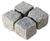 Silver grey cropped granite paving setts 1
