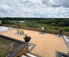 CEDEC® - gold granite or quartzite footpath gravel