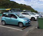 CarStop Wheel Stop - recycled rubber car park wheel stop for car bay safety