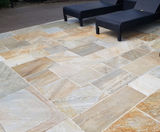Donegal - slip-resistant natural stone quartzite paving - on this page
