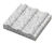 Granite and basalt corduroy tactile paving 3