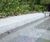 Straight silver grey granite kerbs 4