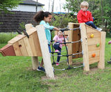 Bear J49104® - wooden animal playground climber for early years children - on this page