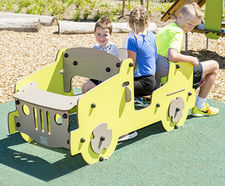 Jeep - children's HPL playground car for 4 kids ages 2-6