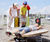 Lily Pad - wooden playground spring rocker for 5 children 0