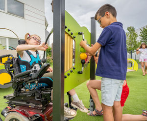 Orchestra Panel - outdoor musical play panel, durable HPL, for playgrounds