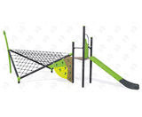 Climbing play structure - metal climbing frame with slide for playgrounds - on this page