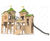 Fiefdom - giant wooden playground structure for multi-child outdoor play 0