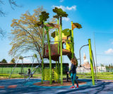 Ka'Yop Essential Unit - steel playground with slide and climbing activities - on this page