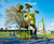 Ka'Yop Essential Unit - steel playground with slide and climbing activities 0
