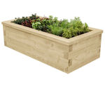 WoodBlocX Alder Planter - Modular timber raised planters