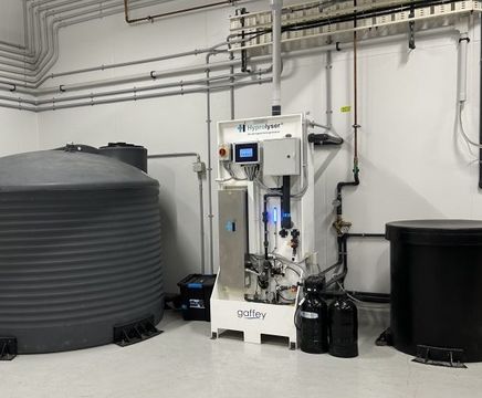 Smart water treatment for prestigious aquatic centre