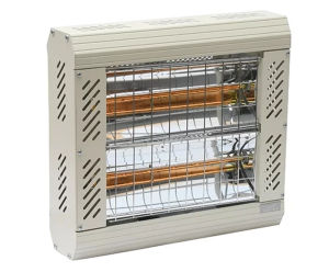 Sorrento Quartz Glow Electric 3kW Radiant Heater - indoor wall heater