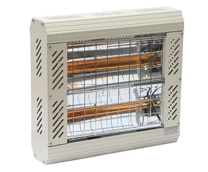 Sorrento Quartz Glow Electric 3kW Radiant Heater - indoor wall heater