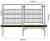 Steel pedestrian kissing gates for Public Rights of Way 9