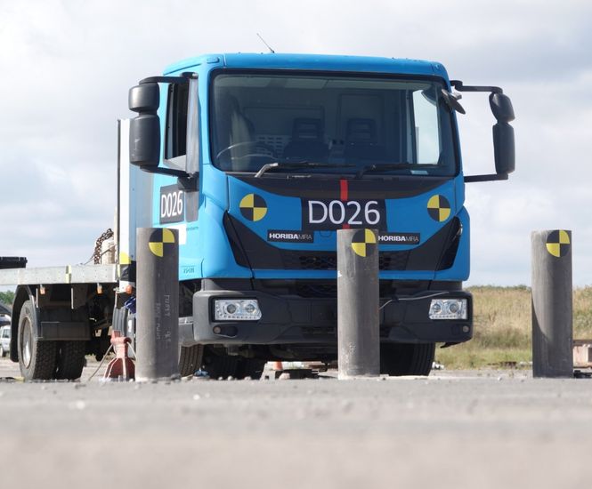 Terra Earth - ISO 22343 static steel HVM security bollard (7.5t @ 50mph)