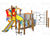 Grafic Games Grafic J3305-GG - outdoor play structure with slide 0
