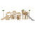 Dragon - giant wooden playground with climbing, tunnel and slide 3